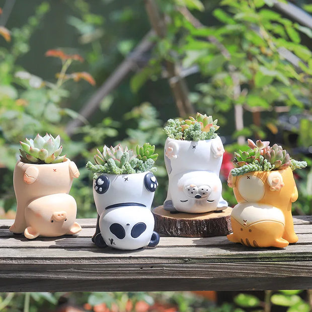 Cute Animal Flower Pot