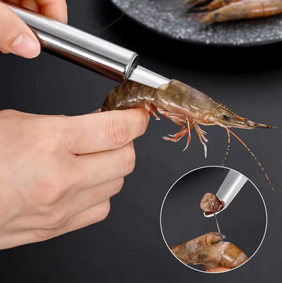 Stainless Steel Shrimp Cleaner Tool