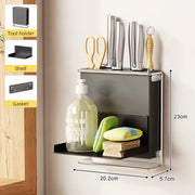 Kitchen Floating Wall Storage Organizer